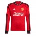 Günstige Manchester United Heim Fussballtrikot 2023-24 Langarm